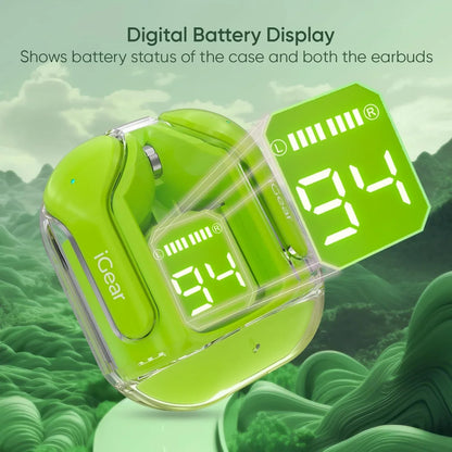 Transparent Wireless Bluetooth Earbuds @ ₹299 Only