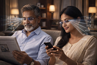 Adaptive Power Lightweight Reading Glass|Automatically Adjust to your vision